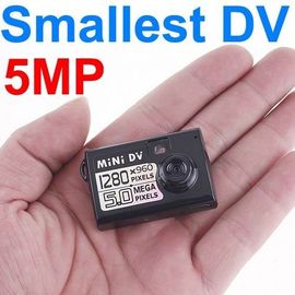 El registrador video micro más pequeño del webcam de la voz de la cámara espía DV Digitaces del Pulgar-Tamaño 5MP HD DVR