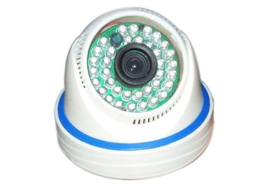 Pequeñas cámaras IP ligeras 36 IR LED del megapíxel de la bóveda plástica blancas y color azul