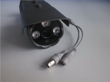 Cámara IP del megapíxel del metal 720P con el sensor atado con alambre de la alarma Cmos del movimiento de la prenda impermeable del IR
