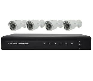 Cámara de vigilancia video 4CH cámaras independientes de la bala del CCTV de DVR y del IR