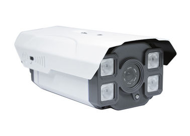 Cámara CCTV a prueba de mal tiempo de la bala al aire libre blanca de HD, leva análoga del CCTV 0.001LUX