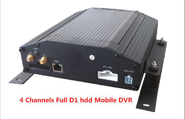 Video 4Ch D1 lleno HDD de Digitaces y ayuda móvil GPS 3G/WIFI del coche DVR de la tarjeta del SD