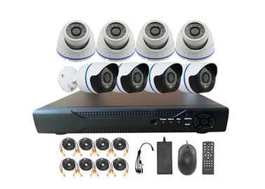 Sistemas a prueba de mal tiempo de la cámara de seguridad del CCTV del negocio/de la casa con 8CH D1 DVR