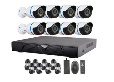Sistemas al aire libre de la cámara de seguridad del CCTV de la prenda impermeable con el híbrido DVR