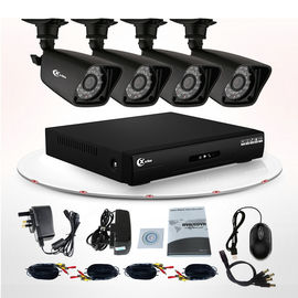 24 equipos a prueba de vandalismo del equipo/cámara de seguridad de la cámara de seguridad 8CH DVR del CCTV del LED IR