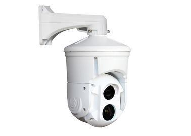Cámara doble de la toma de imágenes térmica del IR de la representación visual, sistemas de seguridad del CCTV