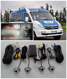 4 cámara de seguridad del coche del grado HD del camión Cameras-360 del canal DVR para los camiones y los autobuses, sistema de la opinión del pájaro