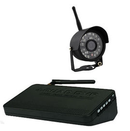 Sistema de seguridad inalámbrico de Digitaces RF DVR de la vigilancia del hogar con el sistema de pesos americano que sobreescribe la función
