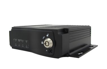 Las cámaras móviles del vehículo DVR 4 de AHD en la resolución 720p apoyan 3G 4G GPS WIFI opcional