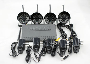 4 caja del receptor inalámbrico del sistema de seguridad de la cámara DVR del canal 4 para la salida video