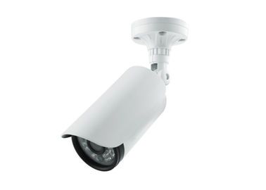 Seguridad al aire libre de las cámaras CCTV de la visión nocturna de la red de FHD 1080P con la vivienda blanca