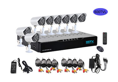 cámara de vigilancia de la visión nocturna 1080p, sistema de seguridad de 8 cámaras inalámbricas