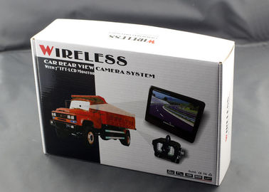 cámara de inversión inalámbrica del monitor de color del LCD de 7 pulgadas, cámara de reserva inalámbrica del automóvil